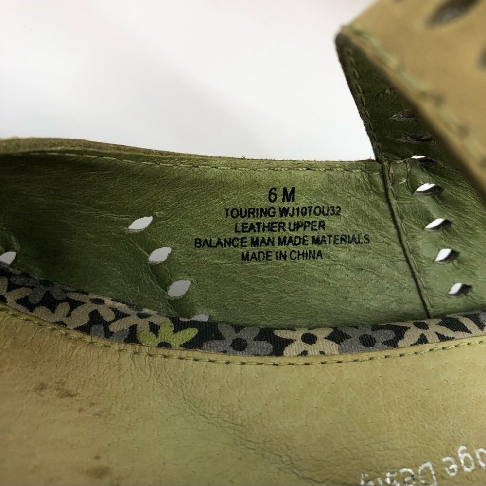 Jambu Green & Black Breathable Comfort Wedges | Leather and Rubber - Picture 7 of 8